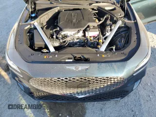 2025 Genesis G70 2.5T with VIN KMTG34SC3SU154185, listed as a Copart auction lot 86526414 with 611 mi miles and Clean Title. Bid and sale history available at DreamBid. Image 11.