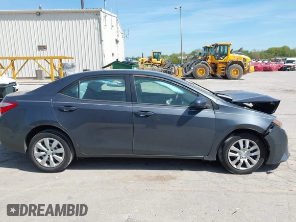 2016 Toyota Corolla L with VIN 2T1BURHE1GC598276, listed as a IAAI auction lot 42225738 with 55,394 mi miles and . Bid and sale history available at DreamBid. Image 13.