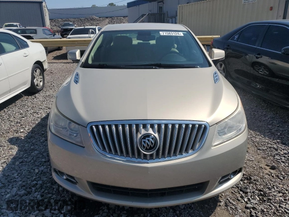 2011 Buick LaCrosse CXL with VIN 1G4GC5EC8BF187912, listed as a Copart auction lot 71583124 with 135,961 mi miles and Salvage Title. Bid and sale history available at carsss.com. Image 5.