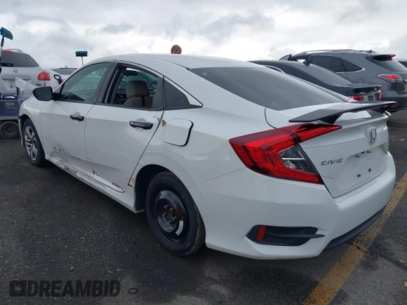2016 Honda Civic Sedan LX with VIN 2HGFC2F54GH564676, listed as a IAAI auction lot 41784352 with 107,939 mi miles. Bid and sale history available at carsss.com. Image 3.
