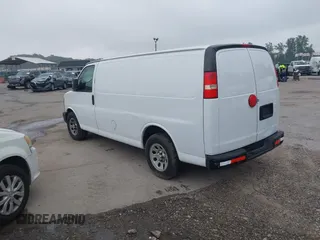 2013 Chevrolet Express Cargo with VIN 1GCSGAFX4D1158758, listed as a IAAI auction lot 42500173 with 235,408 mi miles and . Bid and sale history available at DreamBid. Image 3.