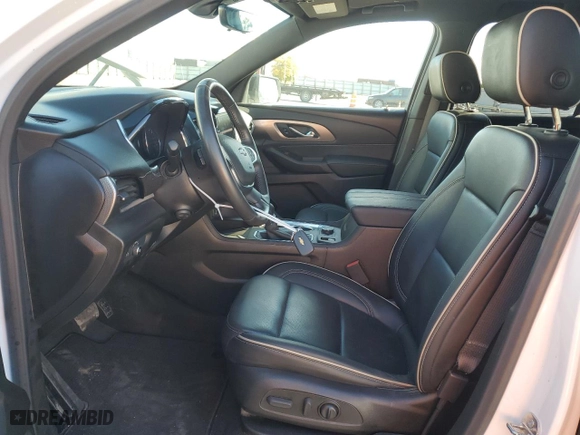 2022 Chevrolet Traverse Premier with VIN 1GNEVKKWXNJ126721, listed as a Copart auction lot 75941264 with 46,402 mi miles and Salvage Title. Bid and sale history available at carsss.com. Image 7.