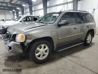 2005 GMC Envoy SLE with VIN 1GKDS13S252229262, listed as a Copart auction lot 51214685 with 117,256 mi miles and Salvage Title. Bid and sale history available at carsss.com. Image 1.