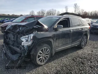 2022 GMC Terrain Denali z VIN 3GKALXEV4NL179943, wystawiony jako Copart lot #43129255 z przebiegiem Nie podano mil oraz Szkoda całkowita • Salvage title. Historia ofert i sprzedaży dostępna na DreamBid. Obrazek 1.
