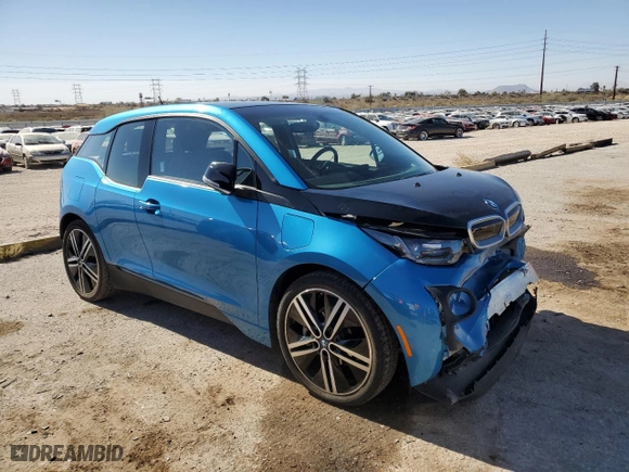 2017 BMW i3 with VIN WBY1Z8C51HV889534, listed as a Copart auction lot 41925985 with 35,229 mi miles and Salvage Title. Bid and sale history available at carsss.com. Image 4.