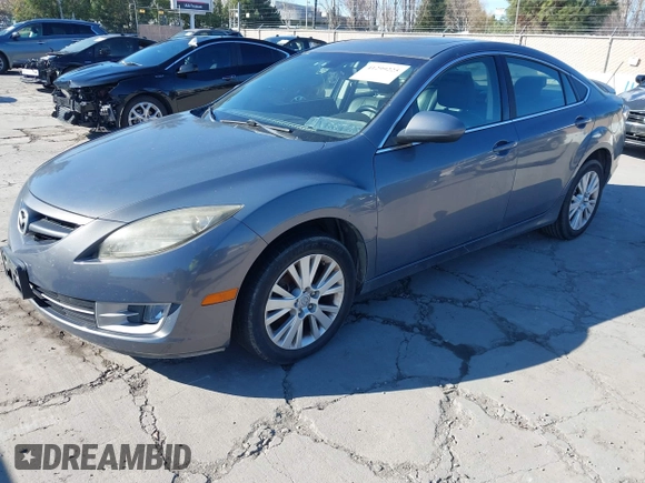 2009 Mazda 6 i Touring with VIN 1YVHP82A395M28478, listed as a IAAI auction lot 41299225 with 235,441 mi miles and . Bid and sale history available at carsss.com. Image 2.