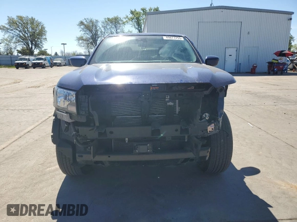 2022 Nissan Frontier SV with VIN 1N6ED1EJ9NN651877, listed as a Copart auction lot 49877255 with 46,879 mi miles and Salvage Title. Bid and sale history available at DreamBid. Image 5.