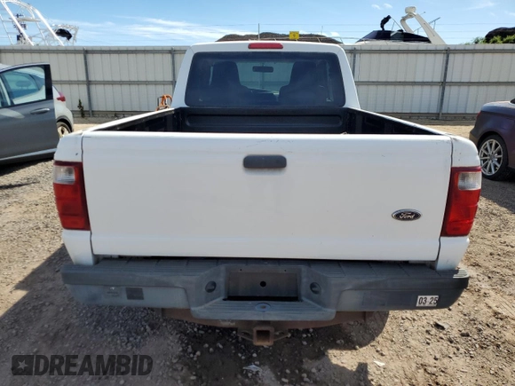 2004 Ford Ranger XL with VIN 1FTZR14U84PB06774, listed as a Copart auction lot 82596884 with 104,796 mi miles and Salvage Title. Bid and sale history available at DreamBid. Image 6.