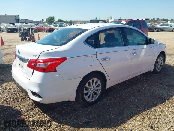 2018 Nissan Sentra SV with VIN 3N1AB7AP0JL619661, listed as a IAAI auction lot 42059498 with 91,327 mi miles and . Bid and sale history available at DreamBid. Image 4.
