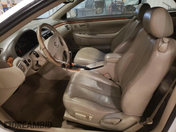 2003 Toyota Solara SE with VIN 2T1FF28P93C610446, listed as a Copart auction lot 87006284 with 249,343 mi miles and Salvage Title. Bid and sale history available at carsss.com. Image 7.
