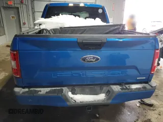 2020 Ford F-150 XL with VIN 1FTEW1EP3LFB83329, listed as a Copart auction lot 45917085 with 101,300 mi miles and Salvage Title. Bid and sale history available at DreamBid. Image 6.