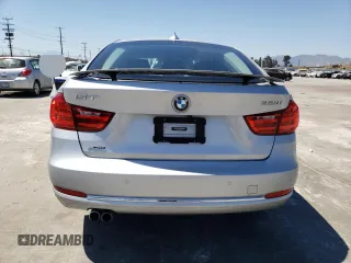 2015 BMW 3 Series GT 328i xDrive with VIN WBA8Z5C54FGS36421, listed as a Copart auction lot 60364933 with 53,697 mi miles. Bid and sale history available at carsss.com. Image 6.