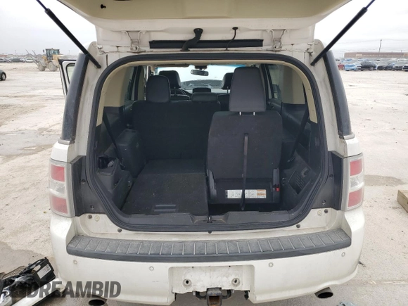 2013 Ford Flex SEL with VIN 2FMGK5C8XDBD32230, listed as a Copart auction lot 44051775 with 155,781 mi miles and Salvage Title. Bid and sale history available at carsss.com. Image 6.
