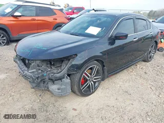2016 Honda Accord Sedan Sport with VIN 1HGCR2F54GA209555, listed as a IAAI auction lot 41863092 with 219,154 mi miles. Bid and sale history available at carsss.com. Image 18.