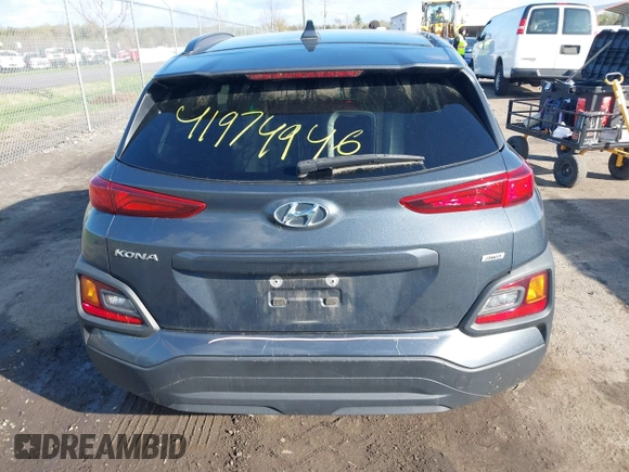 2019 Hyundai Kona SEL with VIN KM8K6CAA4KU255600, listed as a IAAI auction lot 41974946 with 61,339 mi miles. Bid and sale history available at carsss.com. Image 17.