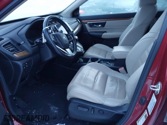 2018 Honda CR-V Touring with VIN 5J6RW1H95JL006062, listed as a IAAI auction lot 41072002 with 50,930 mi miles and . Bid and sale history available at DreamBid. Image 5.
