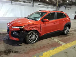 2020 Hyundai Kona SEL with VIN KM8K2CAA9LU558871, listed as a Copart auction lot 57511245 with 21,308 mi miles and Salvage title. Bid and sale history available at DreamBid. Image 1.