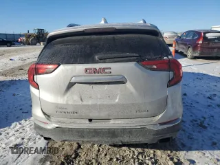 2018 GMC Terrain SLT with VIN 3GKALVEX8JL300375, listed as a Copart auction lot 41511725 with 107,102 mi miles and Salvage Title. Bid and sale history available at carsss.com. Image 6.