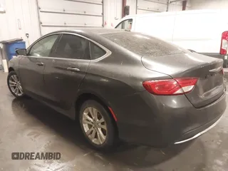 2015 Chrysler 200 Limited with VIN 1C3CCCAB9FN536788, listed as a IAAI auction lot 41726794 with 92,500 mi miles. Bid and sale history available at carsss.com. Image 3.
