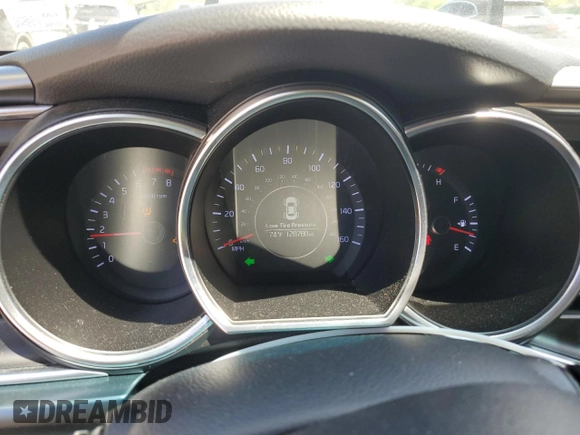 2014 Kia Optima LX with VIN KNAGM4A70E5454889, listed as a Copart auction lot 53549595 with 128,780 mi miles and Salvage title. Bid and sale history available at DreamBid. Image 9.