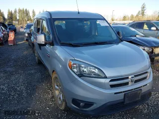 2015 Ram ProMaster City Cargo Van Tradesman SLT with VIN ZFBERFBT9F6A68959, listed as a IAAI auction lot 41384983 with 141,257 mi miles. Bid and sale history available at carsss.com. Image 1.