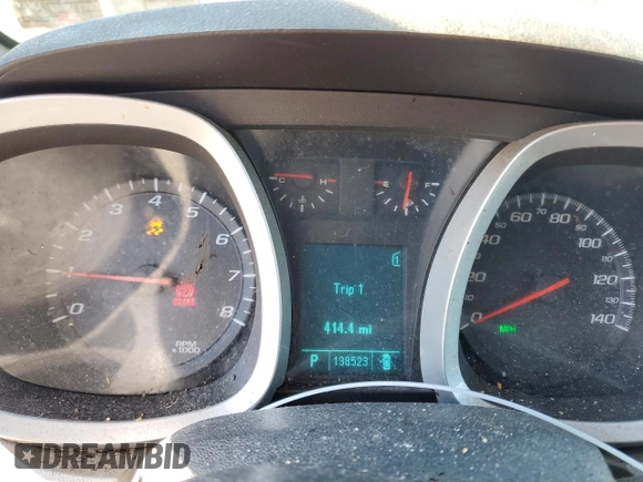 2010 Chevrolet Equinox LS with VIN 2CNFLCEW5A6209562, listed as a Copart auction lot 47591735 with 138,523 mi miles and Clean Title. Bid and sale history available at carsss.com. Image 9.