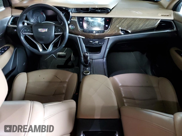 2021 Cadillac XT6 AWD Sport z VIN 1GYKPHRSXMZ195978, wystawiony jako Copart lot #80886314 z przebiegiem Nie podano mil oraz Szkoda całkowita • Salvage title. Historia ofert i sprzedaży dostępna na DreamBid. Obrazek 8.