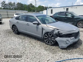 2024 Honda Accord Touring с VIN 1HGCY2F80RA051716, выставлен на аукционе Copart как лот 54954045 с пробегом 14 136 миль миль и Списание • Salvage title. История ставок и продаж доступна на DreamBid. Изображение 4.