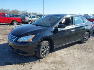 2015 Nissan Sentra S with VIN 3N1AB7AP7FY227075, listed as a IAAI auction lot 41983590 with 115,122 mi miles. Bid and sale history available at carsss.com. Image 17.