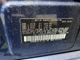 2019 Subaru Legacy Premium with VIN 4S3BNAF62K3025639, listed as a Copart auction lot 64515013 with 40,440 mi miles. Bid and sale history available at carsss.com. Image 13.