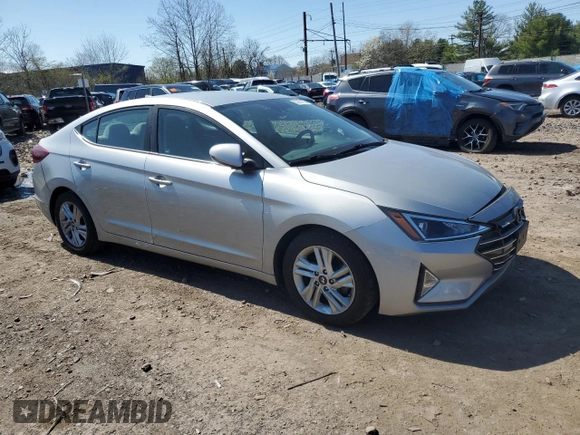 2020 Hyundai Elantra SEL with VIN 5NPD84LF0LH624860, listed as a Copart auction lot 52351165 with 65,460 mi miles and Salvage Title. Bid and sale history available at DreamBid. Image 4.