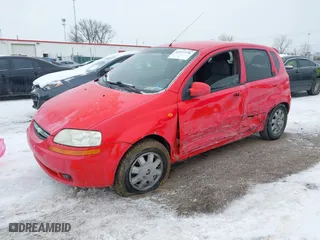2004 Chevrolet Aveo LS with VIN KL1TJ62644B243830, listed as a IAAI auction lot 41317736 with 121,840 mi miles. Bid and sale history available at carsss.com. Image 17.
