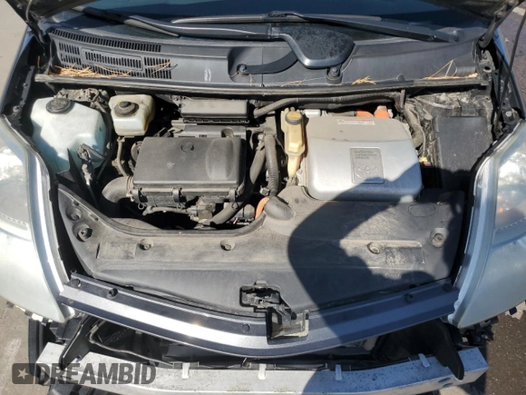 2007 Toyota Prius with VIN JTDKB20U273244839, listed as a Copart auction lot 53083365 with 166,914 mi miles and Salvage Title. Bid and sale history available at carsss.com. Image 11.