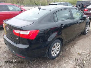 2013 Kia Rio LX with VIN KNADM4A30D6157890, listed as a IAAI auction lot 42066146 with 73,319 mi miles and . Bid and sale history available at DreamBid. Image 4.