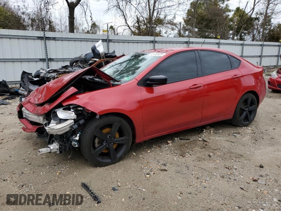 2014 Dodge Dart SXT with VIN 1C3CDFBB4ED775389, listed as a Copart auction lot 48102425 with 146,078 mi miles and Salvage Title. Bid and sale history available at DreamBid. Image 1.