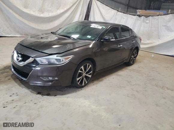 2016 Nissan Maxima 3.5 SL with VIN 1N4AA6AP7GC415119, listed as a Copart auction lot 49788155 with 99,999 mi miles and Clean Title. Bid and sale history available at carsss.com. Image 1.