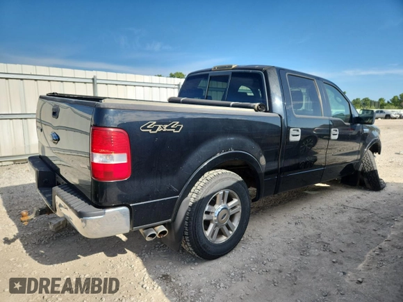 2005 Ford F-150 XLT with VIN 1FTPW14525FB75086, listed as a Copart auction lot 62744005 with 210,245 mi miles and Salvage title. Bid and sale history available at DreamBid. Image 3.