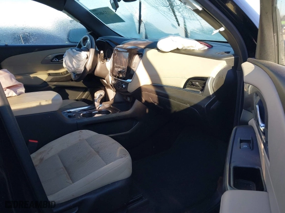 2022 Chevrolet Traverse LS with VIN 1GNERFKW4NJ186537, listed as a IAAI auction lot 41324819 with 91,099 mi miles. Bid and sale history available at carsss.com. Image 5.