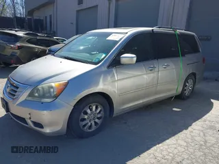 2008 Honda Odyssey EX-L with VIN 5FNRL38738B098262, listed as a IAAI auction lot 42061465 with 207,825 mi miles and . Bid and sale history available at DreamBid. Image 2.