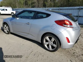 2012 Hyundai Veloster w/Black Int with VIN KMHTC6AD6CU032033, listed as a Copart auction lot 52614775 with 173,476 mi miles and Salvage title. Bid and sale history available at DreamBid. Image 2.