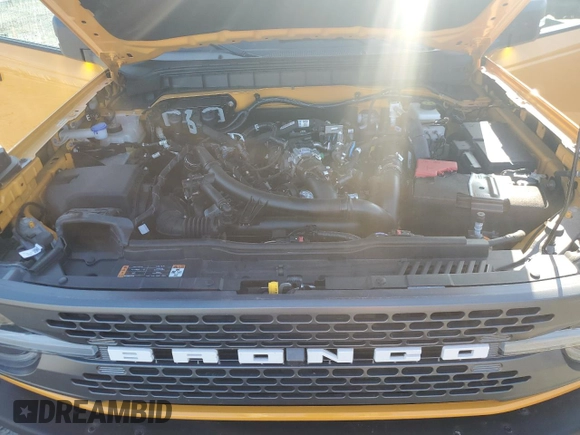 2022 Ford Bronco with VIN 1FMDE5CPXNLA84807, listed as a Copart auction lot 79506224 with 18,470 mi miles and Salvage title. Bid and sale history available at DreamBid. Image 11.