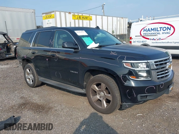 2016 Chevrolet Tahoe LT with VIN 1GNSKBKC4GR288608, listed as a IAAI auction lot 42469898 with 128,364 mi miles and . Bid and sale history available at DreamBid. Image 1.
