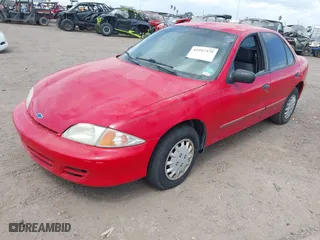 2001 Chevrolet Cavalier with VIN 1G1JC524217413578, listed as a IAAI auction lot 41947379 with 195,418 mi miles. Bid and sale history available at carsss.com. Image 2.