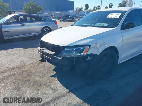 2012 Volkswagen Jetta Sedan S w/Sunroof with VIN 3VW2K7AJXCM355596, listed as a IAAI auction lot 41642491 with 130,937 mi miles. Bid and sale history available at carsss.com. Image 6.