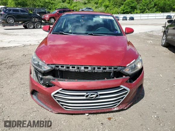 2017 Hyundai Elantra SE z VIN KMHD74LF2HU409248, wystawiony jako Copart lot #56102835 z przebiegiem 103 848 mil mil oraz Szkoda całkowita • Salvage title. Historia ofert i sprzedaży dostępna na DreamBid. Obrazek 5.