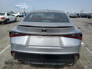 2024 Lexus IS 350 F Sport with VIN JTHGZ1B23R5081759, listed as a Copart auction lot 58436035 with 8,348 mi miles and Salvage title. Bid and sale history available at DreamBid. Image 6.