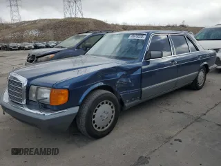 1986 Mercedes-Benz 560 with VIN WDBCA39D0GA267806, listed as a Copart auction lot 49870225 with 117,401 mi miles and Clean Title. Bid and sale history available at DreamBid. Image 1.