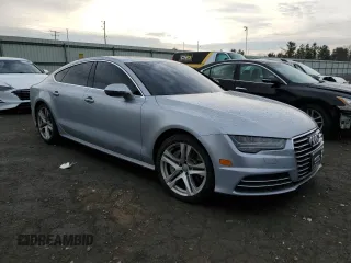 2017 Audi A7 Premium Plus with VIN WAUW2AFC0HN087521, listed as a Copart auction lot 44959793 with 134,423 mi miles. Bid and sale history available at carsss.com. Image 4.