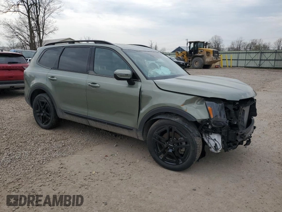 2024 Kia Telluride EX X-Line с VIN 5XYP3DGC7RG454296, выставлен на аукционе Copart как лот 53647215 с пробегом 22 825 миль миль и Списание • Salvage title. История ставок и продаж доступна на DreamBid. Изображение 4.