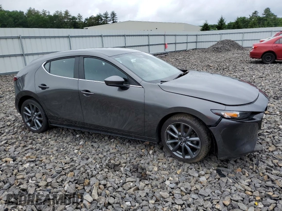 2019 Mazda 3 with VIN JM1BPBJMXK1142158, listed as a Copart auction lot 59874944 with 60,256 mi miles and Salvage title. Bid and sale history available at DreamBid. Image 4.